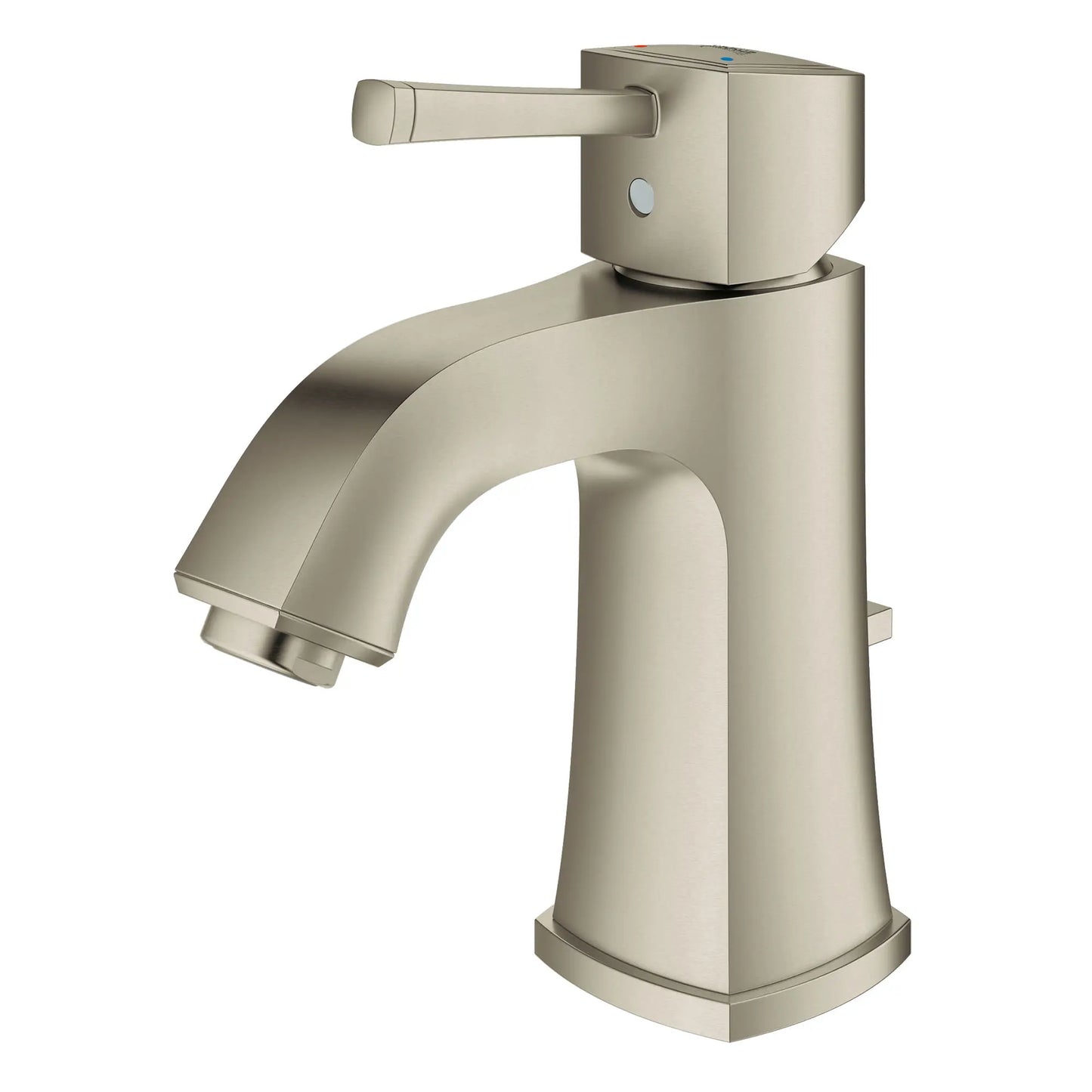 GROHE 23311ENA Grandera Single Hole Single-Handle M-Size Bathroom Faucet 1.2 GPM - Brushed Nickel