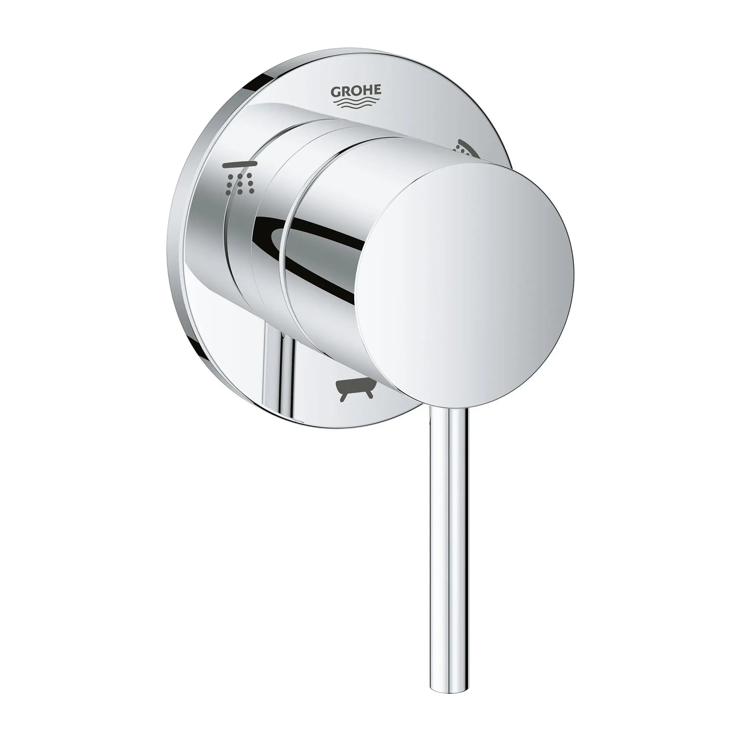 GROHE 29216001 Atrio New 3-Way Diverter Trim - Chrome