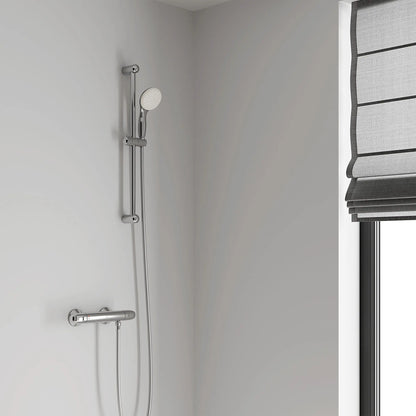 GROHE 2759810E Tempesta 24" Shower Slide Bar Kit - 2 Sprays, 1.5 gpm - Chrome