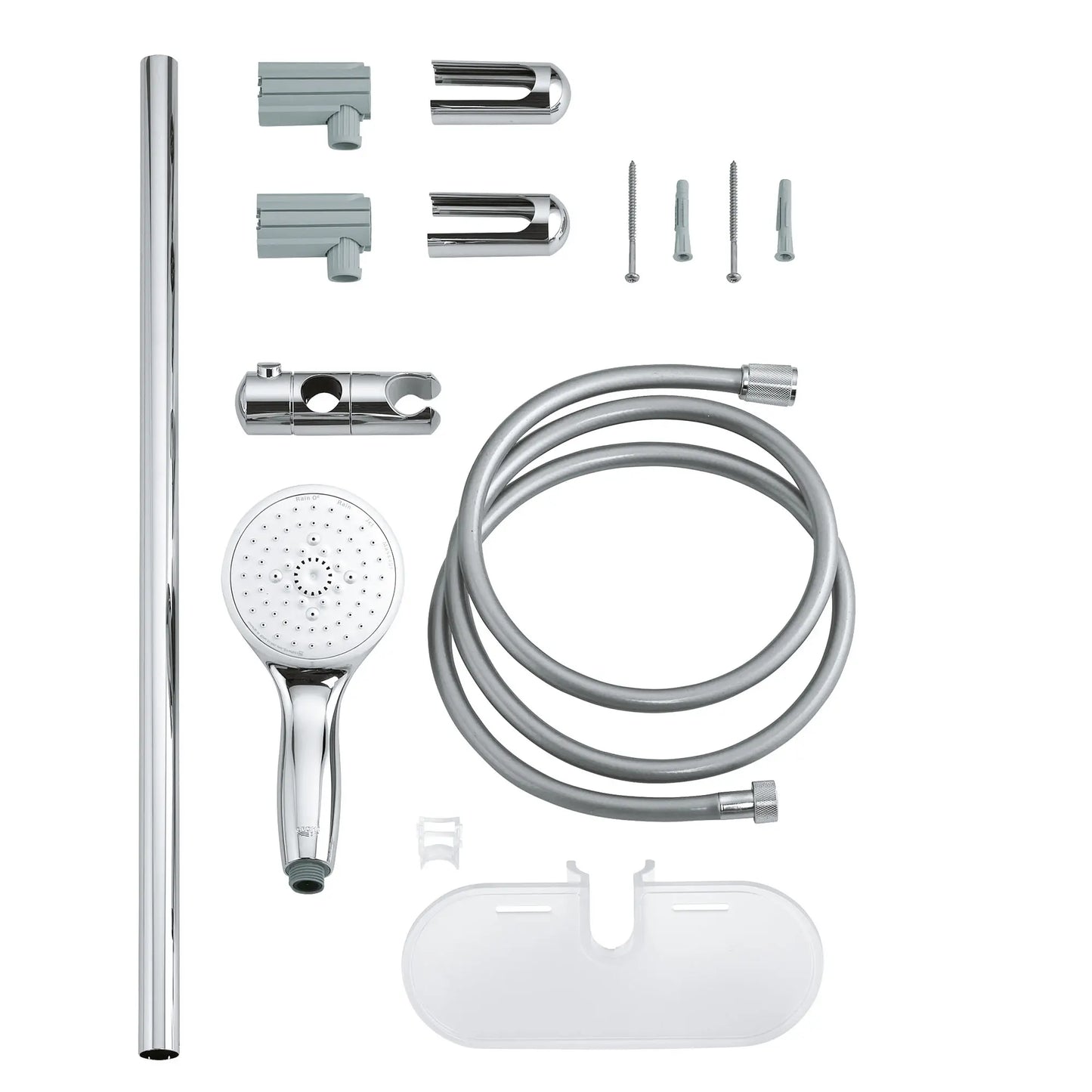 GROHE 28436002 Tempesta 24" Shower Slide Bar Kit - 4 Sprays, 2.5 gpm - Chrome