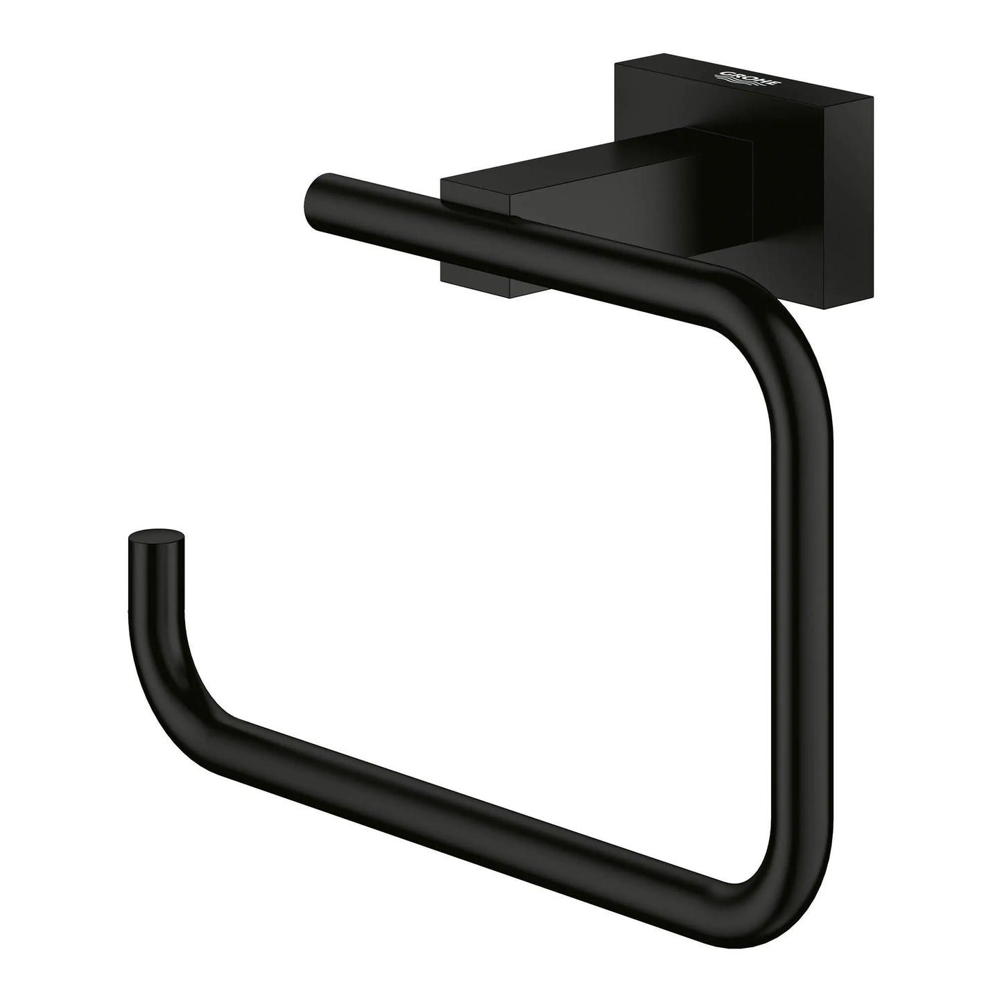GROHE 405072431 Essentials Cube Paper Holder - Matte Black