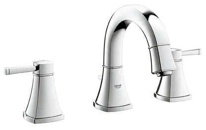 GROHE 2041800A Grandera 8-inch Widespread 2-Handle S-Size Bathroom Faucet 1.2 GPM - Chrome
