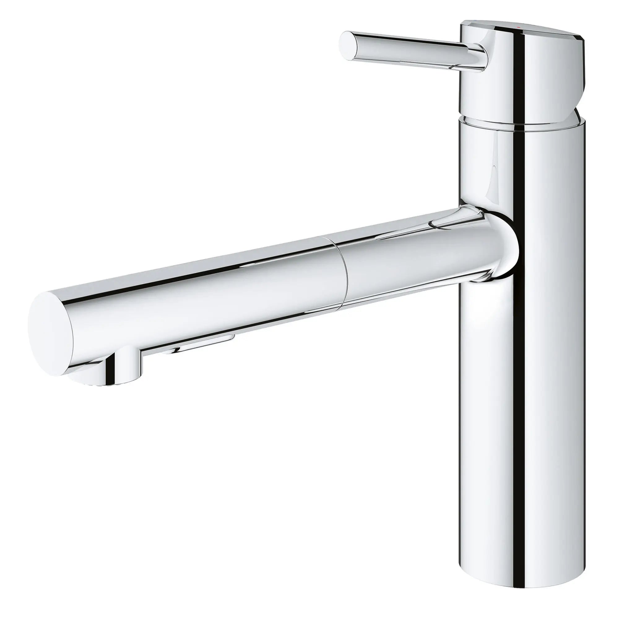 GROHE 31453001 Concetto Single-Handle Pull-Out Kitchen Faucet Dual Spray 1.5 GPM - Chrome