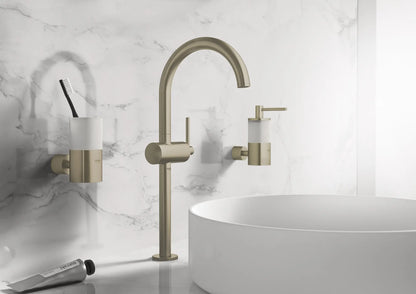 GROHE 23834EN3 Atrio New Single Hole Single-Handle Deck Mount Vessel Sink Faucet 1.2 GPM - Brushed Nickel