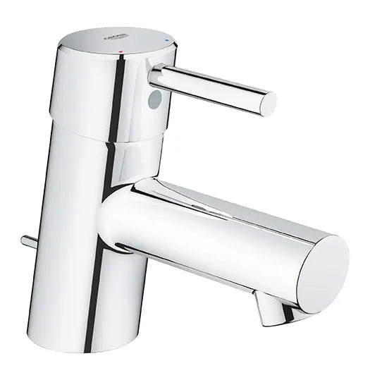 GROHE 34702001 Concetto Single Hole Single-Handle XS-Size Bathroom Faucet, 1.2 GPM - Chrome