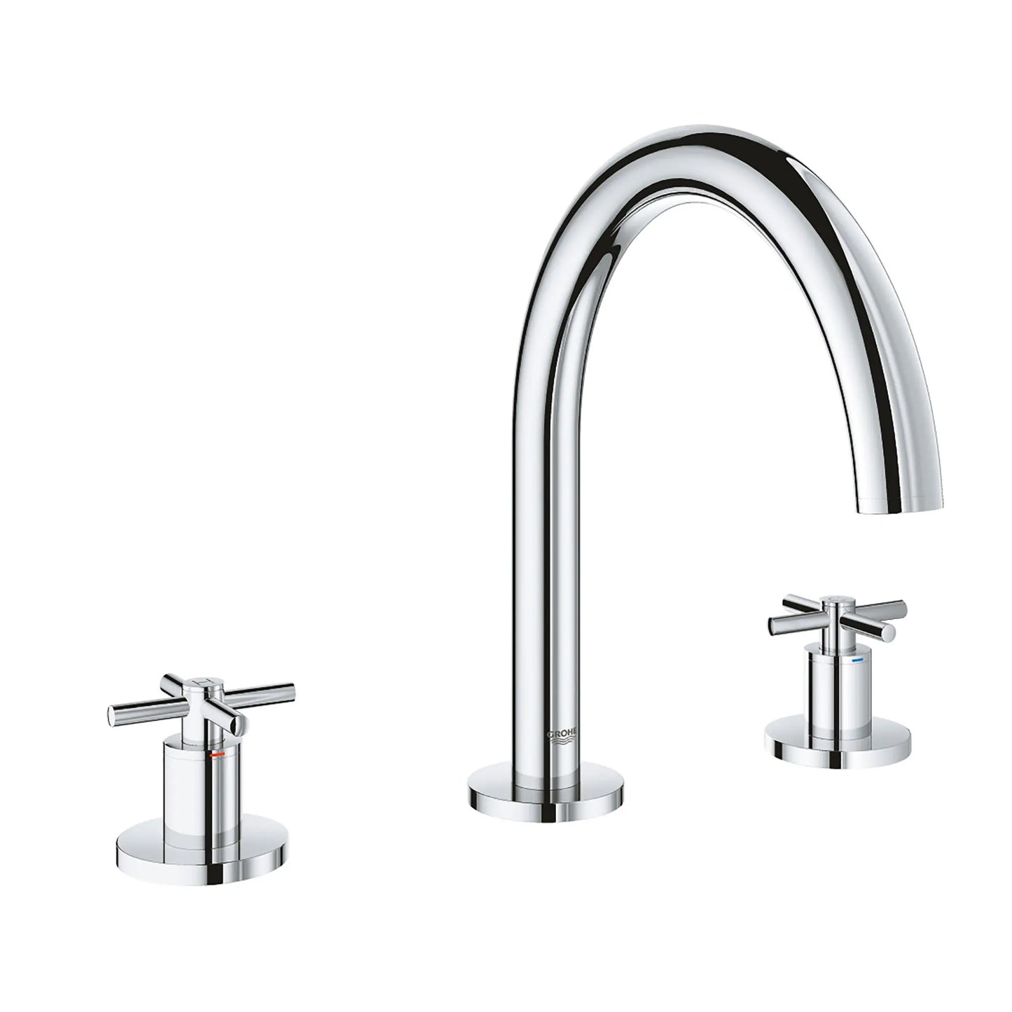 GROHE 25048003 Atrio New 3-Hole 2-Handle Deck Mount Roman Tub Faucet - Chrome