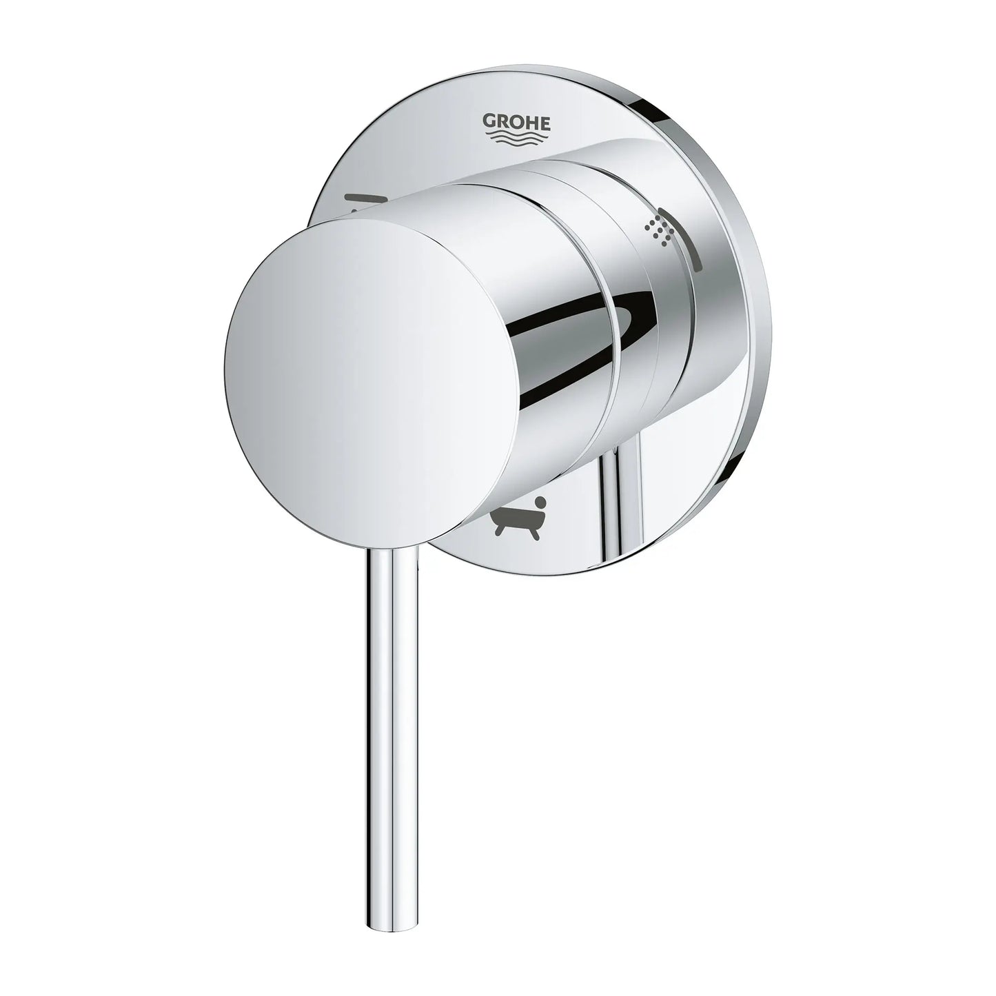 GROHE 29216001 Atrio New 3-Way Diverter Trim - Chrome