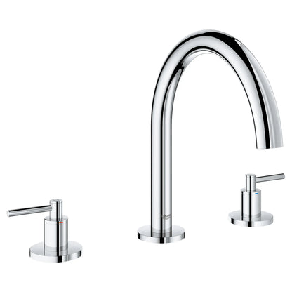 GROHE 25048003 Atrio New 3-Hole 2-Handle Deck Mount Roman Tub Faucet - Chrome