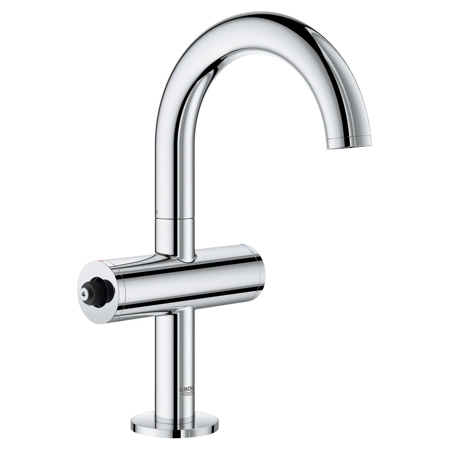 GROHE 21031003 Atrio New Single Hole Two-Handle M-Size Bathroom Faucet 1.2 GPM - Chrome