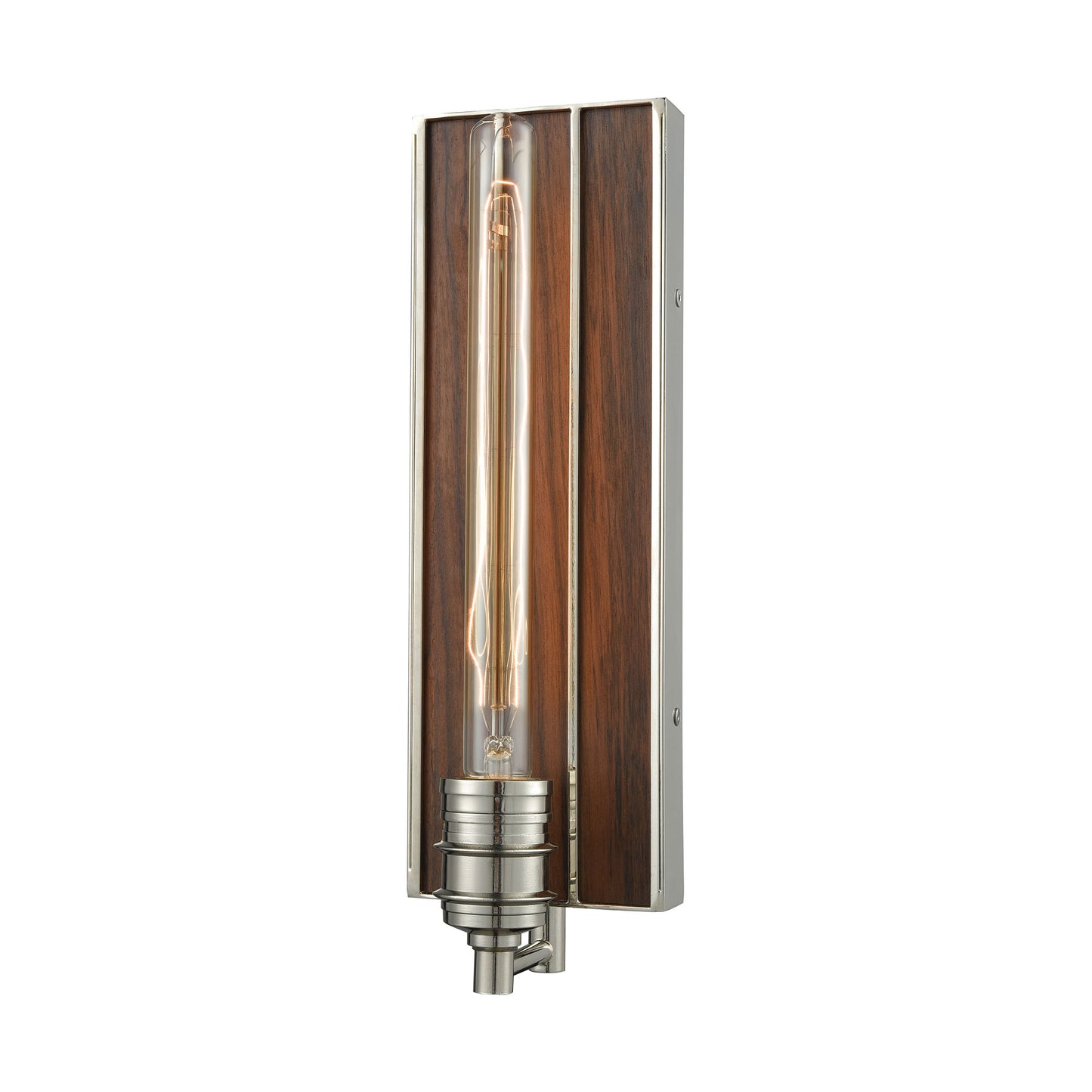 ELK SHOWROOM 16433/1 Brookweiler 15'' High 1-Light Sconce - Polished Nickel