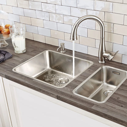 GROHE 30213DC1 Parkfield Single-Handle Pull Down Kitchen Faucet Dual Spray 1.75 GPM - Supersteel