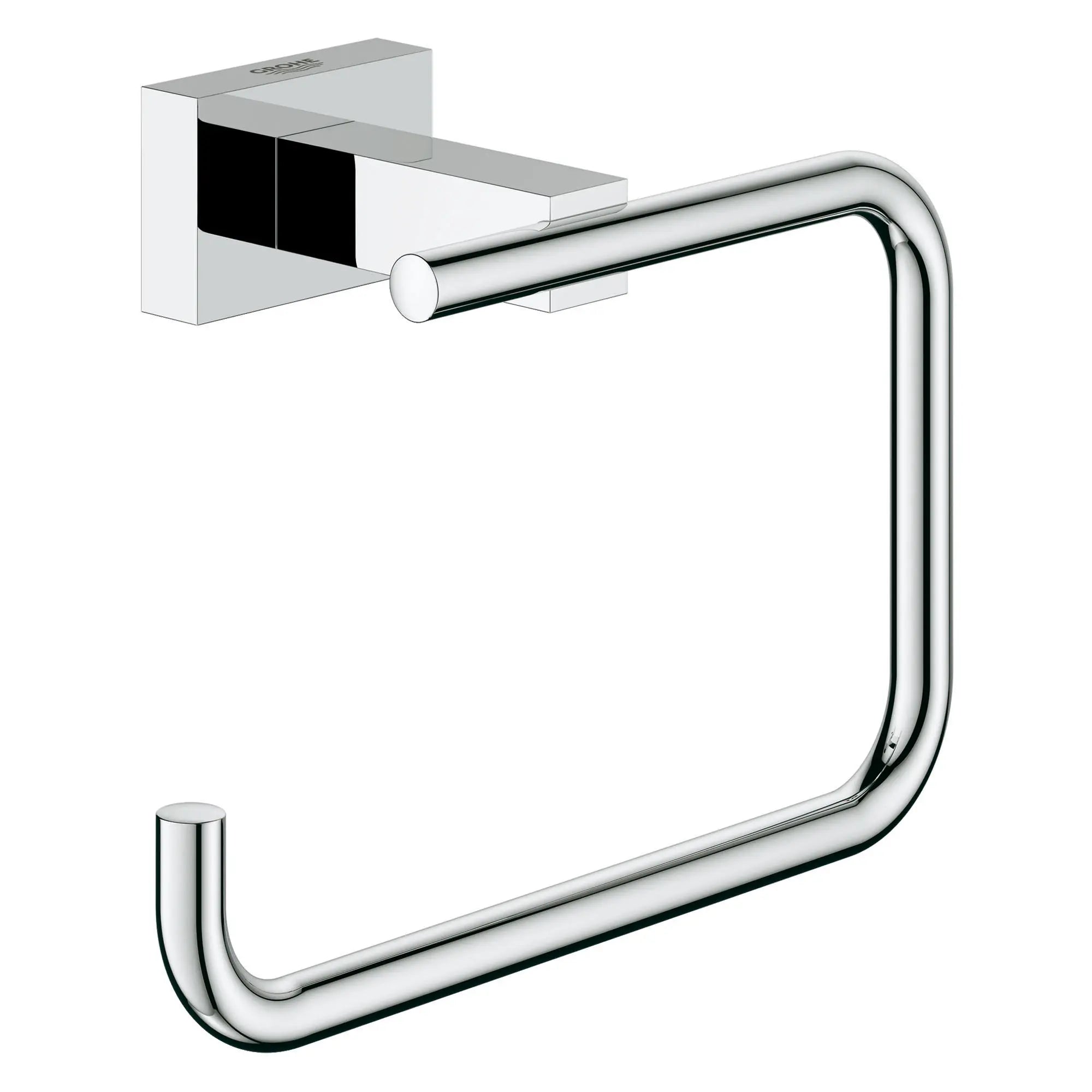 GROHE 40507001 Essentials Cube Paper Holder - Chrome