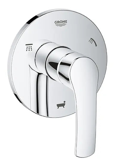 GROHE 19972002 Eurosmart 3-Way Diverter Trim - Chrome