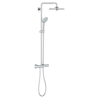 GROHE 26128001 Euphoria Thermostatic Shower System, 2.5 gpm - Chrome