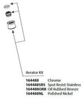 MOEN 164488ORB Weymouth Chrome Aerator Kit - Oil Rubbed Bronze