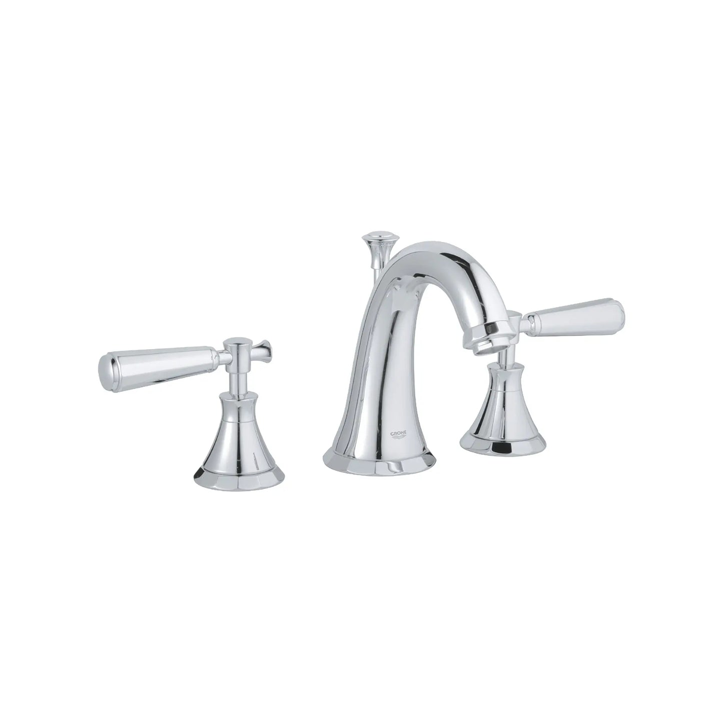 GROHE 2012400A Kensington 8-inch Widespread 2-Handle S-Size Bathroom Faucet 1.2 GPM - Chrome