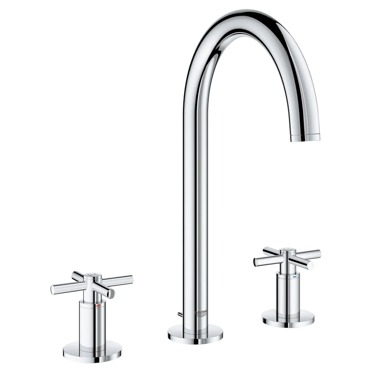 GROHE 20069003 Atrio New 8-inch Widespread 2-Handle M-Size Bathroom Faucet 1.2 GPM - Chrome