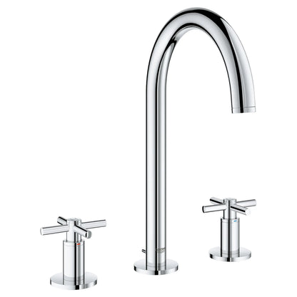 GROHE 20069003 Atrio New 8-inch Widespread 2-Handle M-Size Bathroom Faucet 1.2 GPM - Chrome