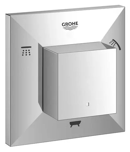 GROHE 19799000 Allure Brilliant 3-Way Diverter Trim - Chrome