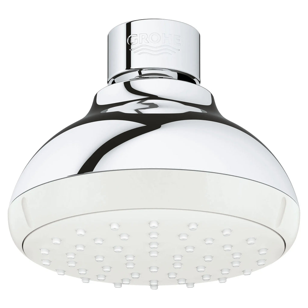 GROHE 26050001 Tempesta 100 Shower Head, 4" - 1 Spray, 1.5 gpm - Chrome
