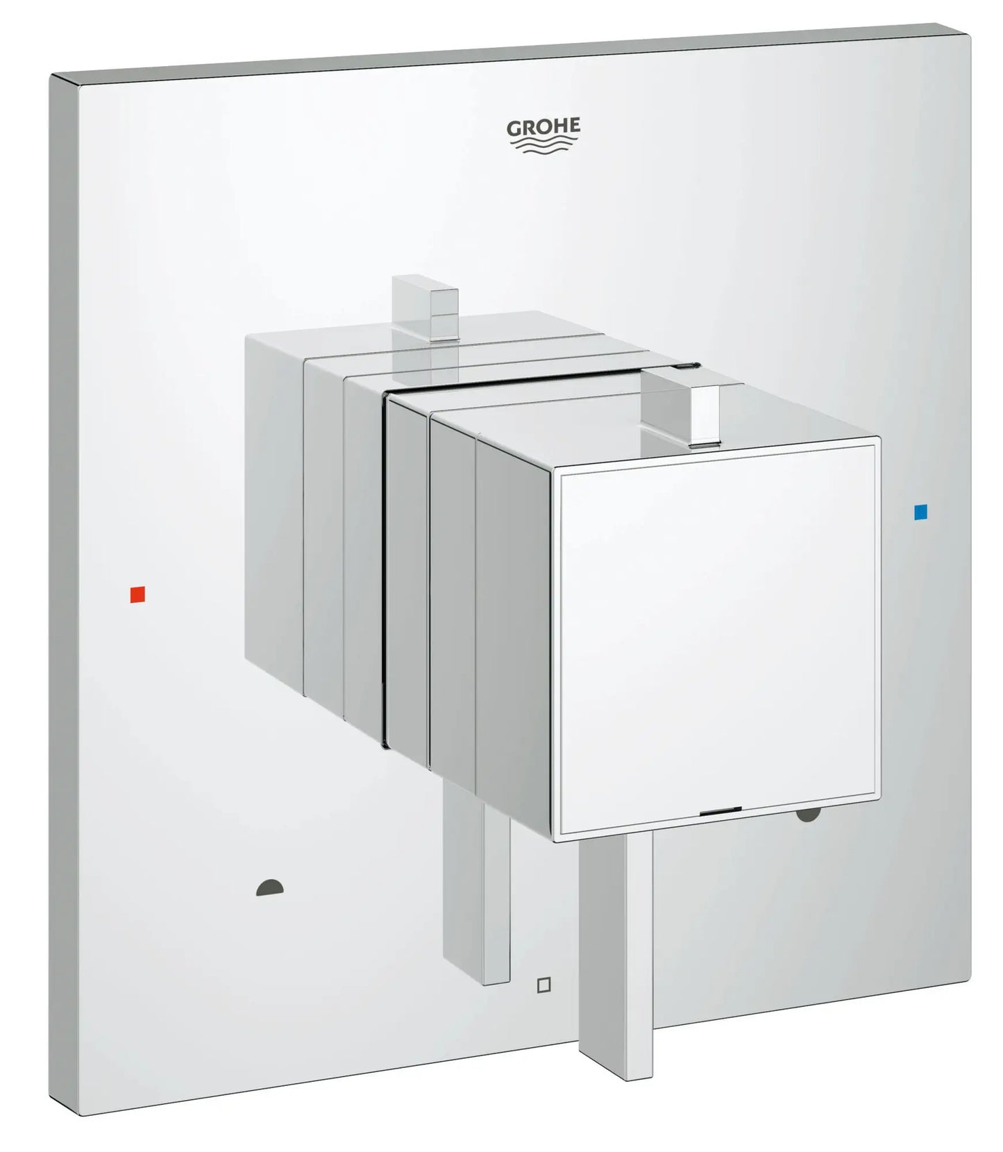 GROHE 19925000 Eurocube Dual Function Pressure Balance Trim - Chrome
