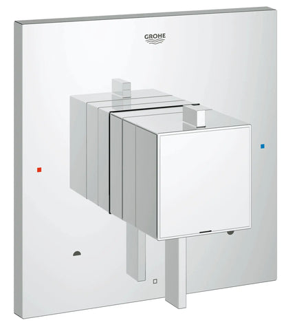 GROHE 19925000 Eurocube Dual Function Pressure Balance Trim - Chrome