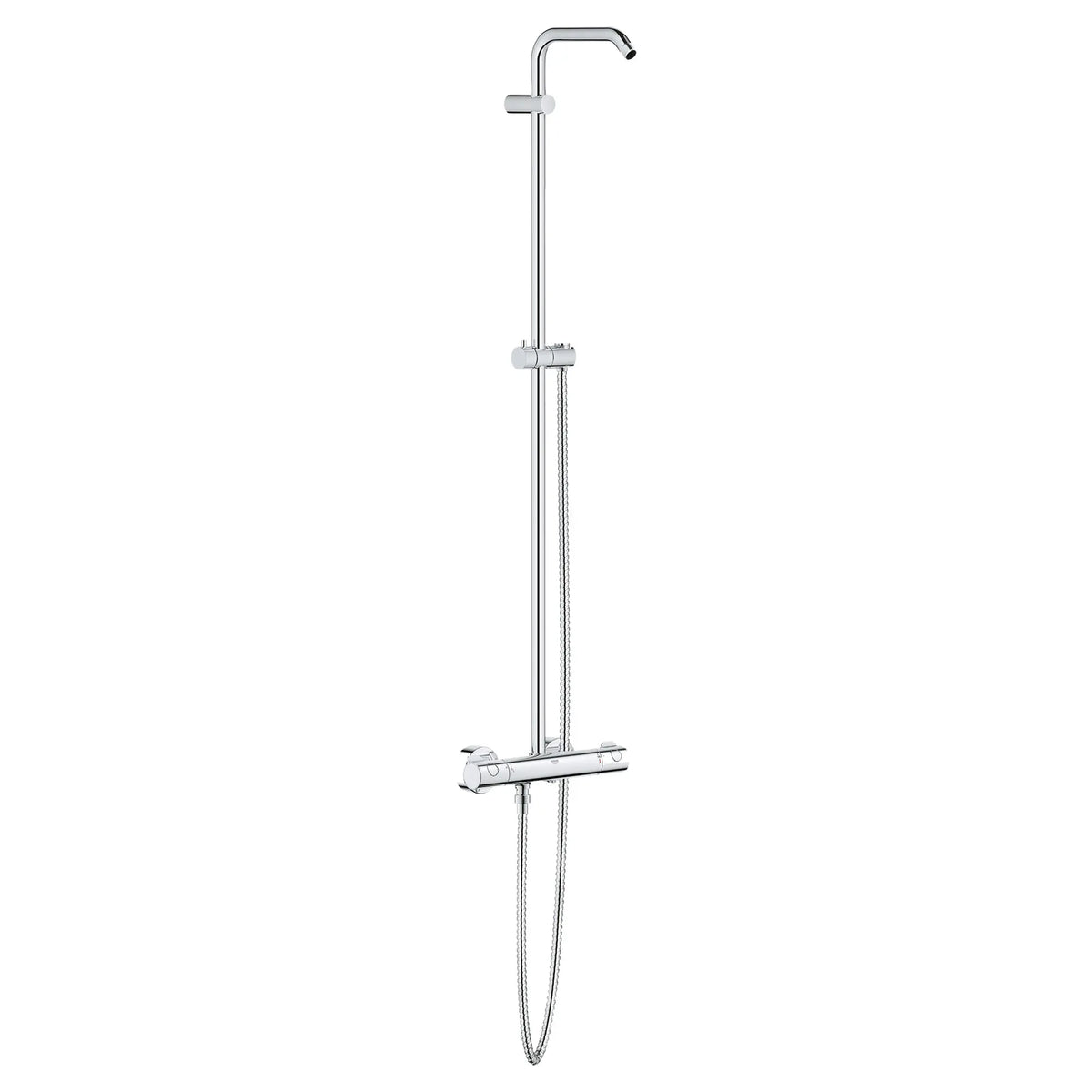 GROHE 26421000 Tempesta Thermostatic Shower System, - Chrome