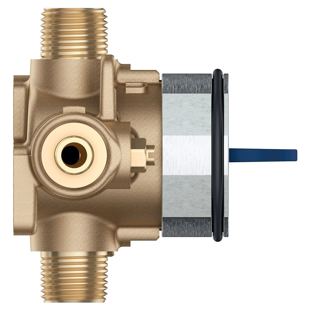 GROHE 35111000 Grohsafe Pressure Balance Rough-In Valve 1/2" PEX Crimp (ASTM F1960) Inlets