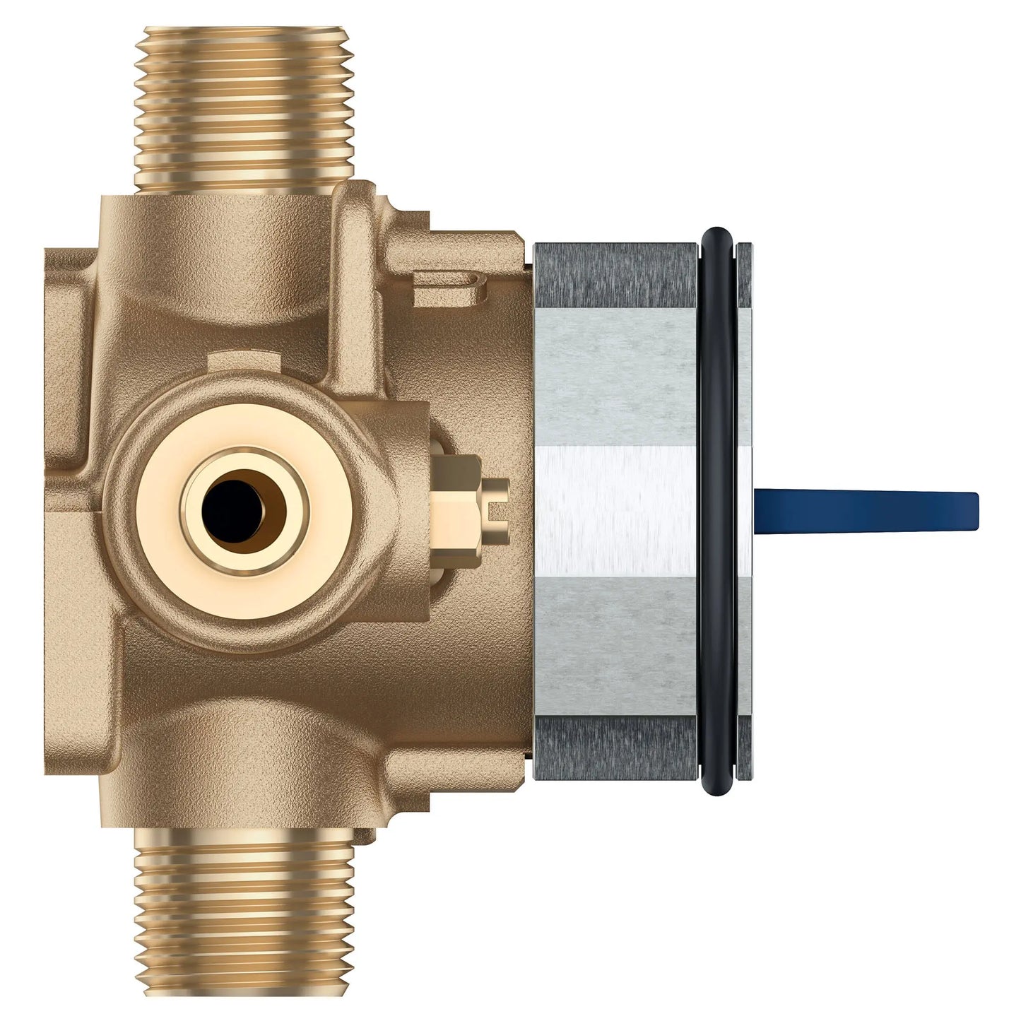 GROHE 35111000 Grohsafe Pressure Balance Rough-In Valve 1/2" PEX Crimp (ASTM F1960) Inlets