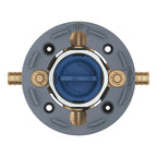 GROHE 35111000 Grohsafe Pressure Balance Rough-In Valve 1/2" PEX Crimp (ASTM F1960) Inlets