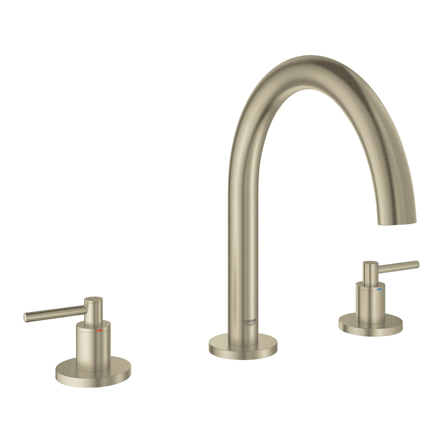 GROHE 25048EN3 Atrio New 3-Hole 2-Handle Deck Mount Roman Tub Faucet - Brushed Nickel
