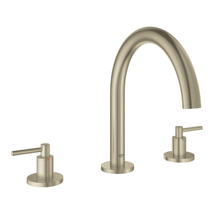 GROHE 25048EN3 Atrio New 3-Hole 2-Handle Deck Mount Roman Tub Faucet - Brushed Nickel