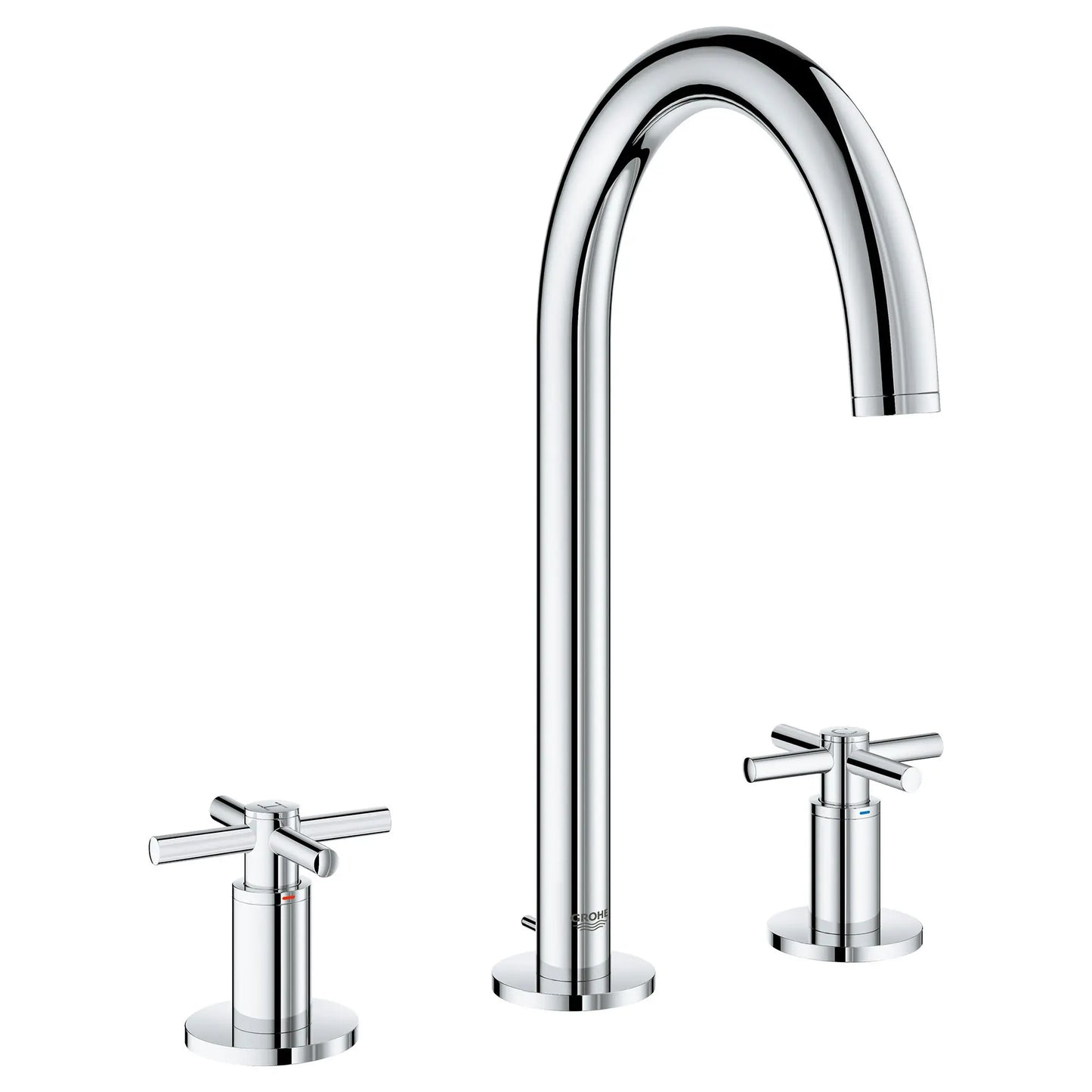 GROHE 20069003 Atrio New 8-inch Widespread 2-Handle M-Size Bathroom Faucet 1.2 GPM - Chrome