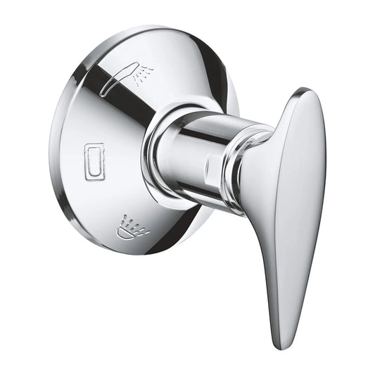 GROHE 45068000 Reversing Lever With Flange - Chrome
