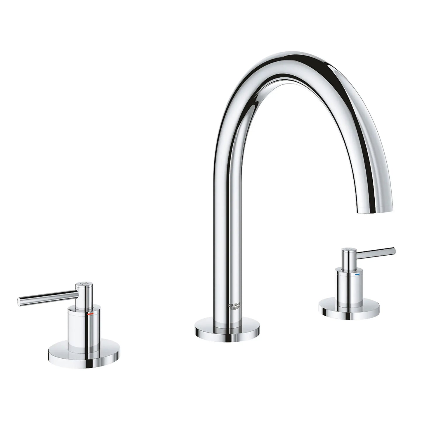 GROHE 25048003 Atrio New 3-Hole 2-Handle Deck Mount Roman Tub Faucet - Chrome