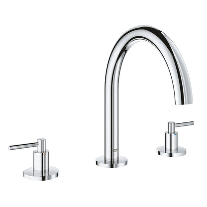 GROHE 25048003 Atrio New 3-Hole 2-Handle Deck Mount Roman Tub Faucet - Chrome
