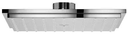 GROHE 27480000 Rainshower 230 Shower Head, 9" - 1 Spray, 2.5 gpm - Chrome