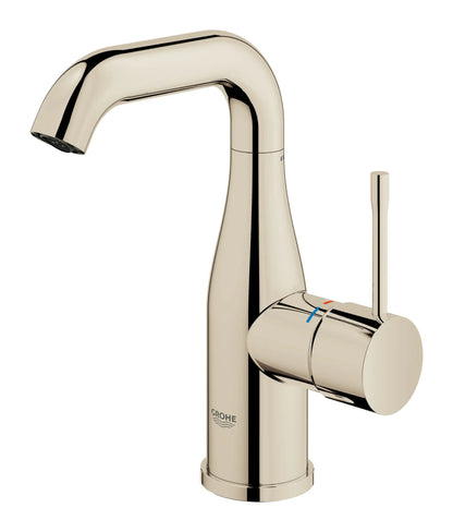 GROHE 23485BEA Essence New Single Hole Single-Handle M-Size Bathroom Faucet, 1.2 GPM - Polished Nickel