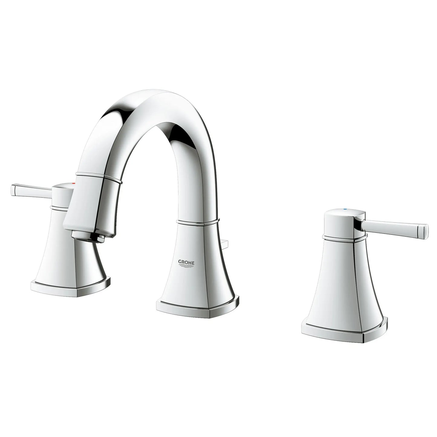 GROHE 2041800A Grandera 8-inch Widespread 2-Handle S-Size Bathroom Faucet 1.2 GPM - Chrome
