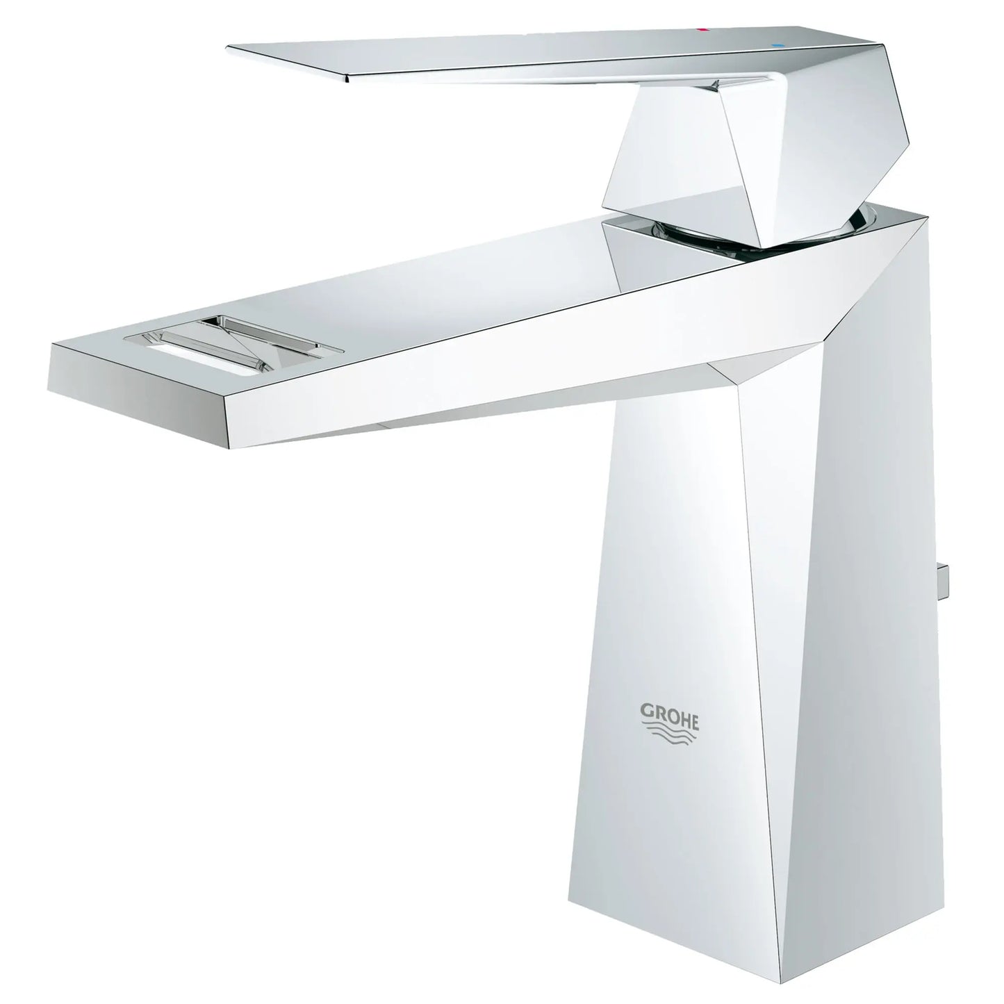 GROHE 2303400A Allure Brilliant Single Hole Single-Handle M-Size Bathroom Faucet 1.2 GPM - Chrome