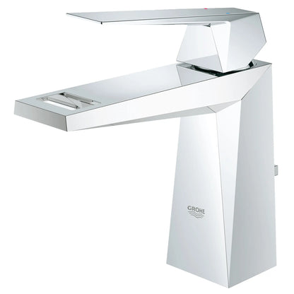 GROHE 2303400A Allure Brilliant Single Hole Single-Handle M-Size Bathroom Faucet 1.2 GPM - Chrome