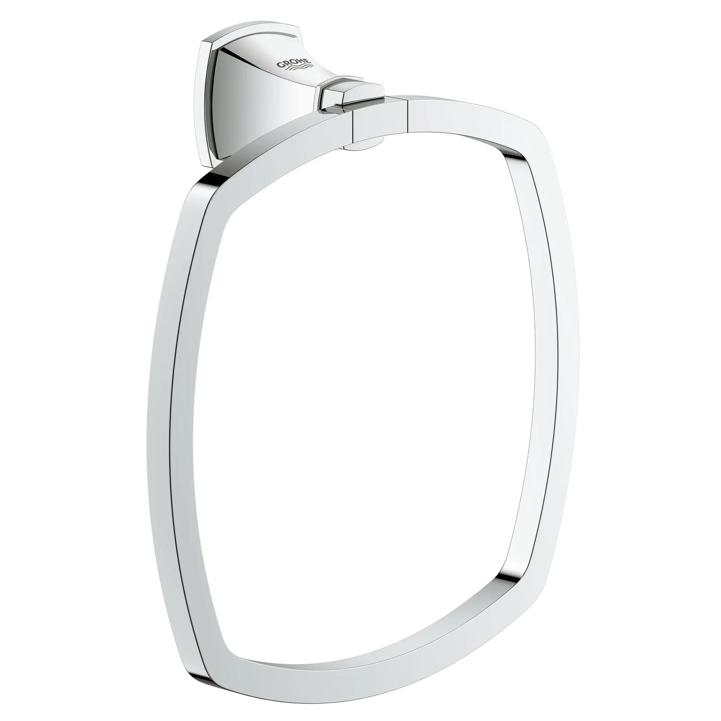 GROHE 40630000 Grandera 8" Towel Ring - Chrome