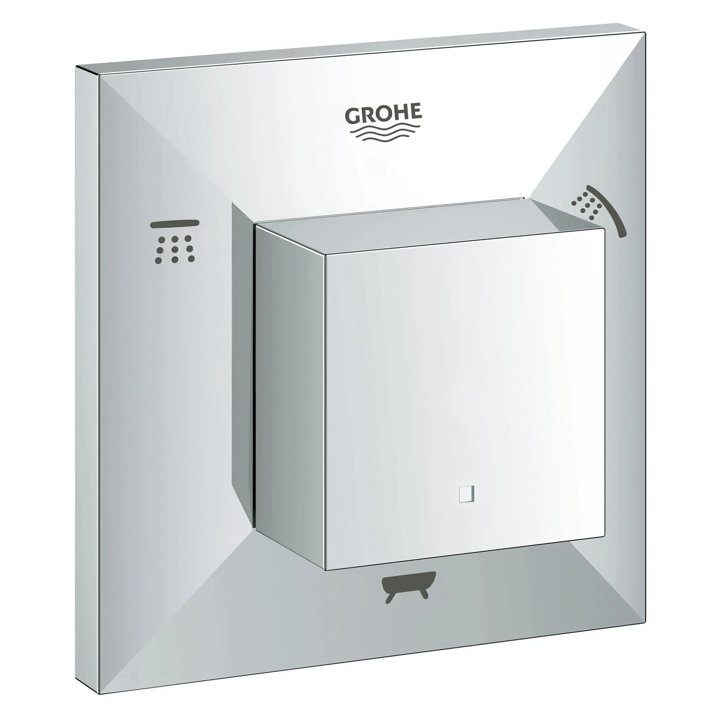 GROHE 19799000 Allure Brilliant 3-Way Diverter Trim - Chrome