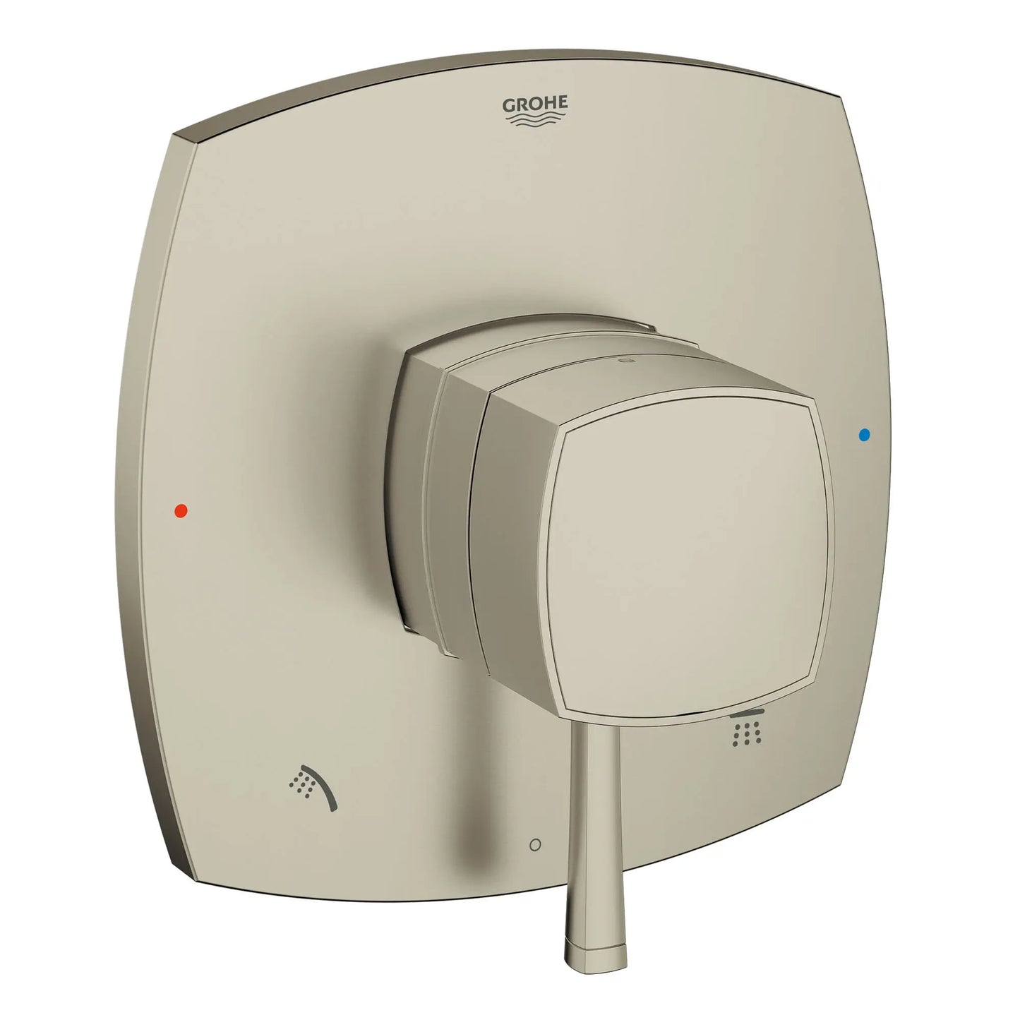 GROHE 19946EN0 Grandera Dual Function Pressure Balance Trim with Control Module - Brushed Nickel
