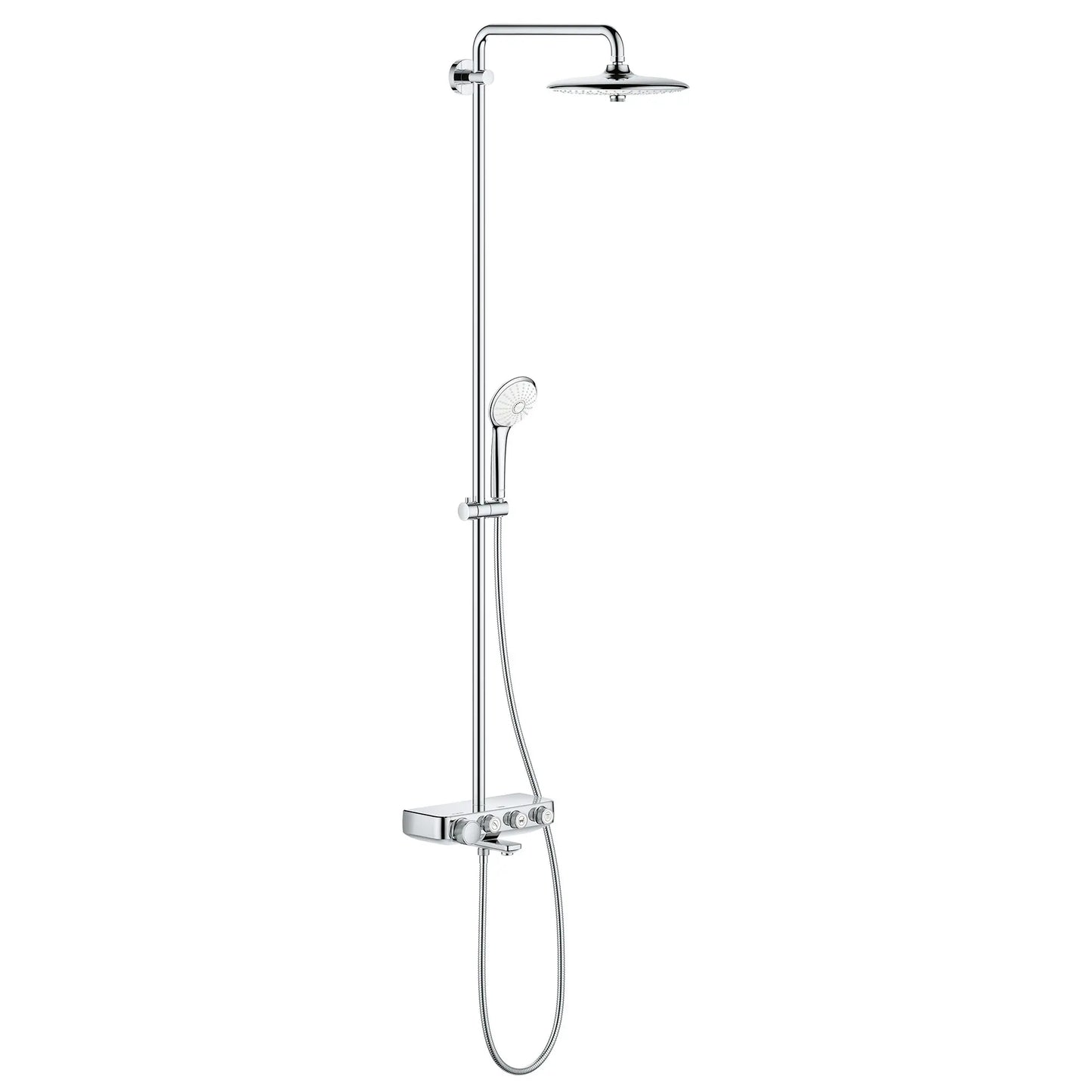 GROHE 26512000 Euphoria Thermostatic Tub/Shower System - Chrome