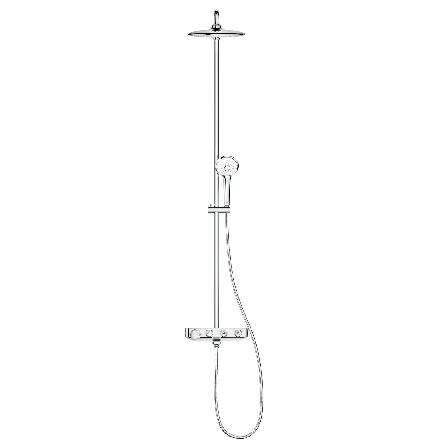 GROHE 26512000 Euphoria Thermostatic Tub/Shower System - Chrome