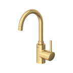 GROHE 32138GN2 Concetto Single Hole Single-Handle L-Size Bathroom Faucet, 1.2 GPM - Brushed Cool Sunrise