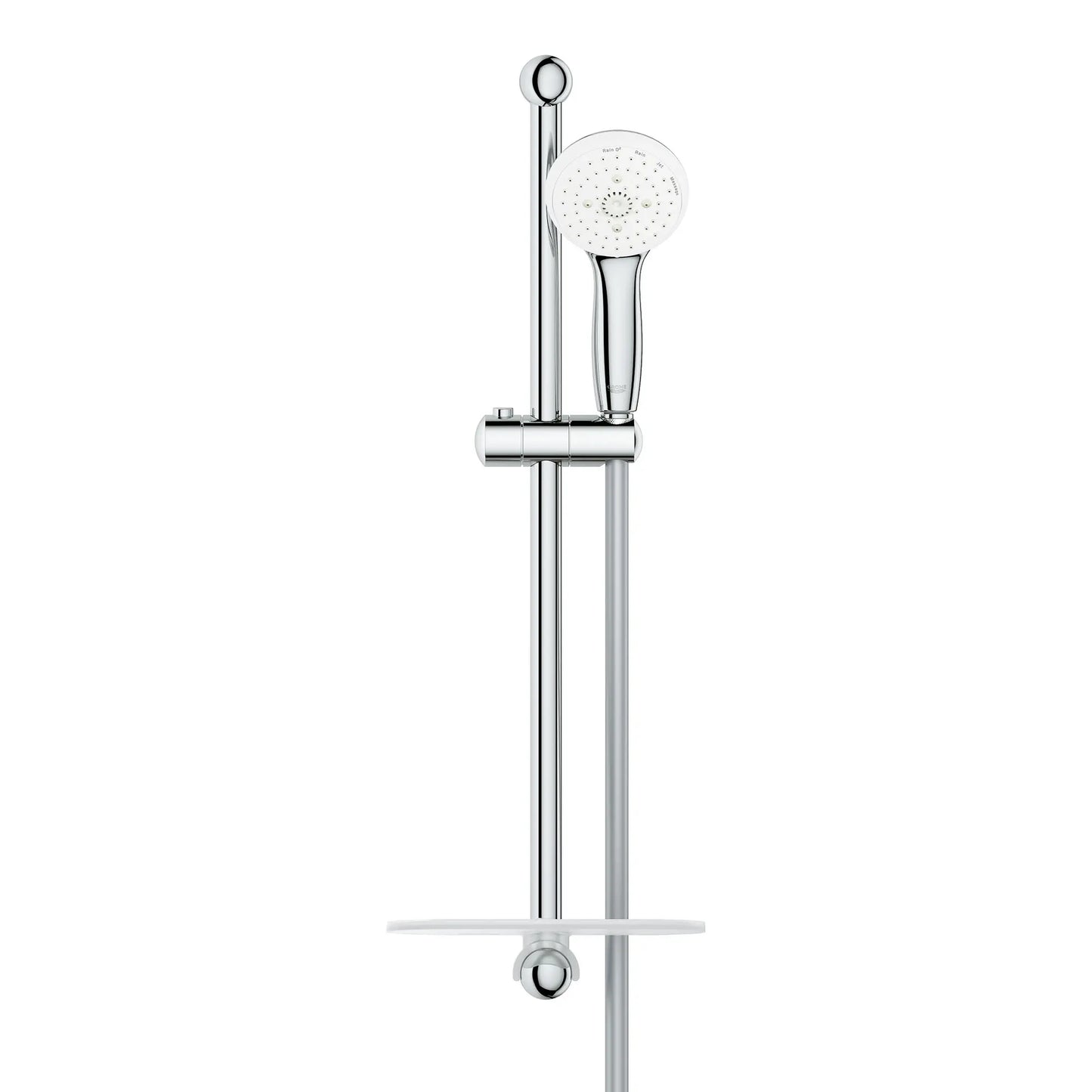 GROHE 28436002 Tempesta 24" Shower Slide Bar Kit - 4 Sprays, 2.5 gpm - Chrome