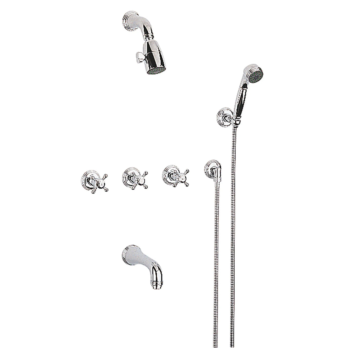 GROHE 45291000 Cross Handle - Chrome