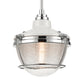 ELK SHOWROOM 16525/1 Seaway Passage 10'' Wide 1-Light Mini Pendant - Polished Nickel